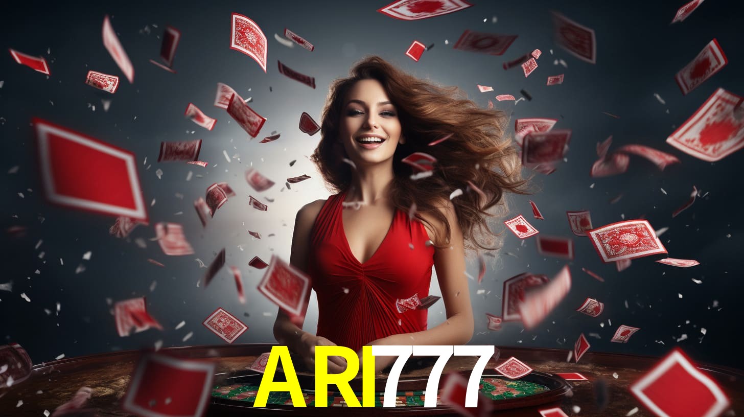 Página principal de ARI777 Casino con juegos en vivo y tragamonedas para México